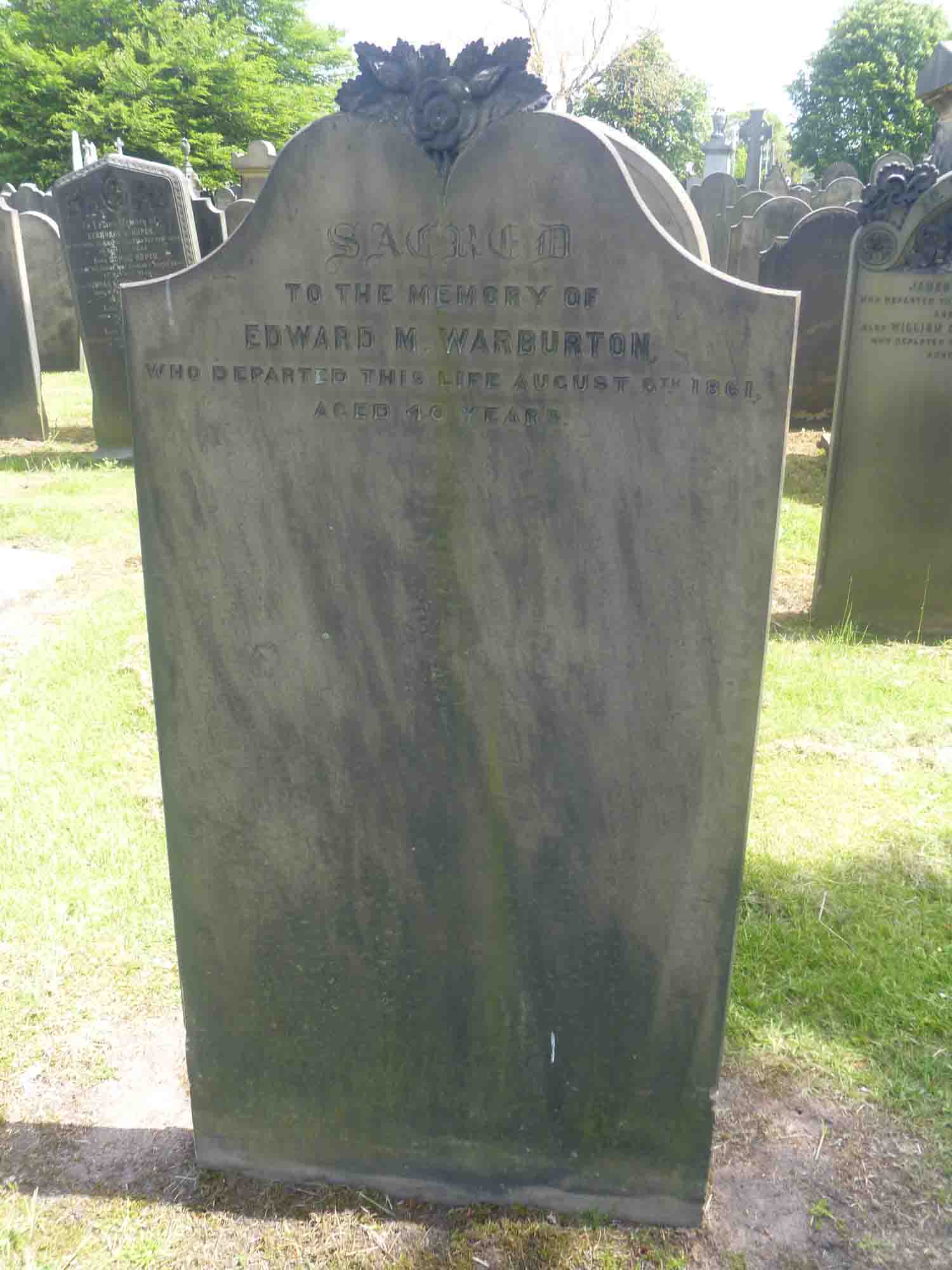 Warburton, Edward M (H Left 427)
